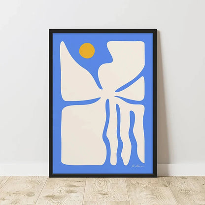 Classic Abstract Art Poster, Retro Abstract Image Printing Art Canvas Painting, Used for Home Room Wall Decoration, Frameless