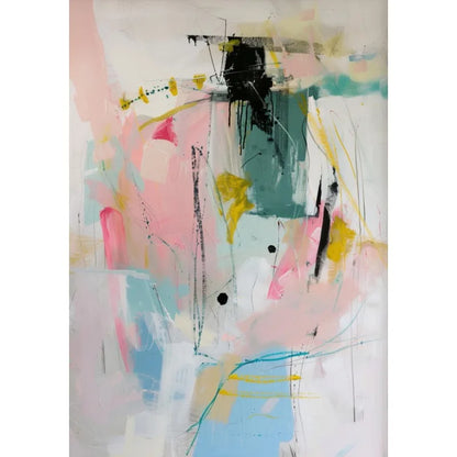 Modern Abstract Colourful Poster Minimalist Contemporary Artworks Canvas Painting Wall Art Fashion Living Room Home Decor Mural