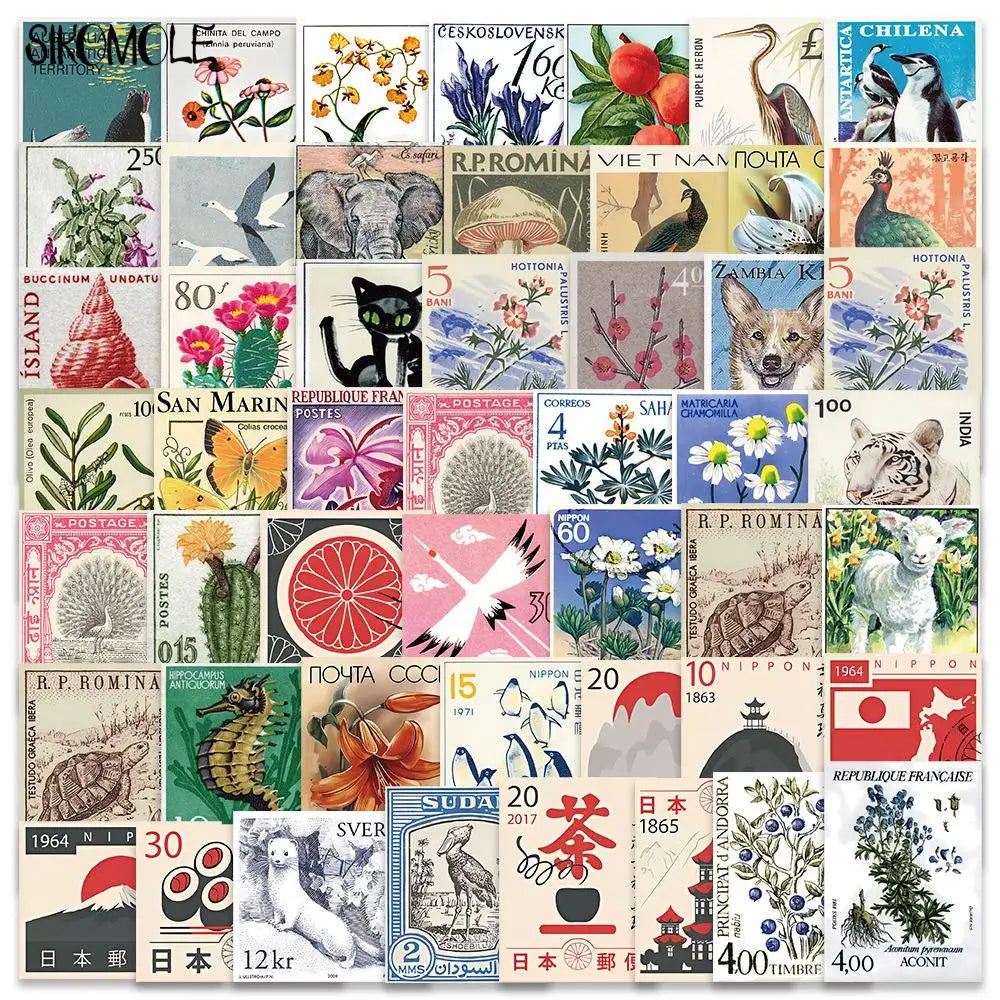 Stickers (Retro Japanese Art)