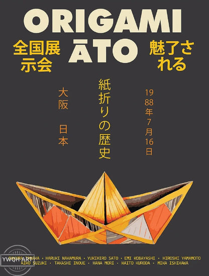 Modern Abstract Japanese Print Hokusai Posters Japan Picture Retro Exhibition Canvas Painting Wall Art Home Decor Mural Cuadros