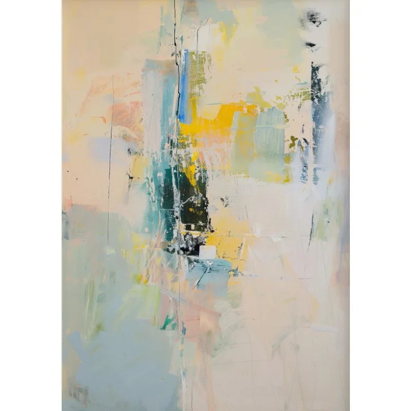 Modern Abstract Colourful Poster Minimalist Contemporary Artworks Canvas Painting Wall Art Fashion Living Room Home Decor Mural