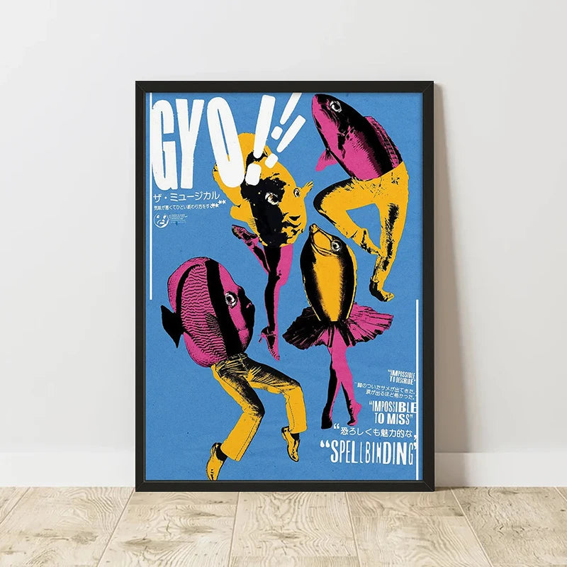 Classic Abstract Art Poster, Retro Abstract Image Printing Art Canvas Painting, Used for Home Room Wall Decoration, Frameless