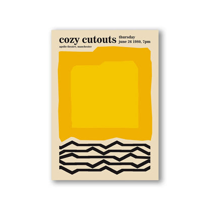 Modern Abstract Architecture Wall Art Poster Prints Bauhaus Nordic Aesthetics Canvas Painting Picture for Living Room Home Decor