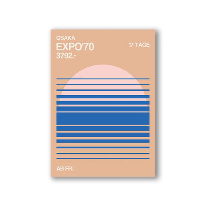 Modern Abstract Architecture Wall Art Poster Prints Bauhaus Nordic Aesthetics Canvas Painting Picture for Living Room Home Decor